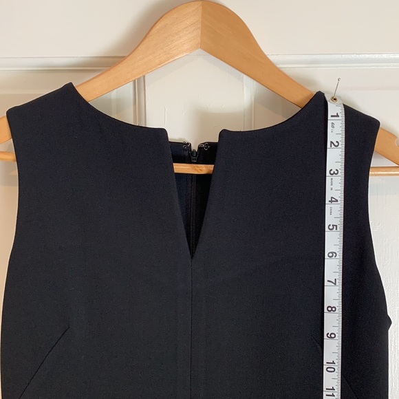 Ann Taylor, sleeveless, simple black dress, size 6P - Picture 8 of 10